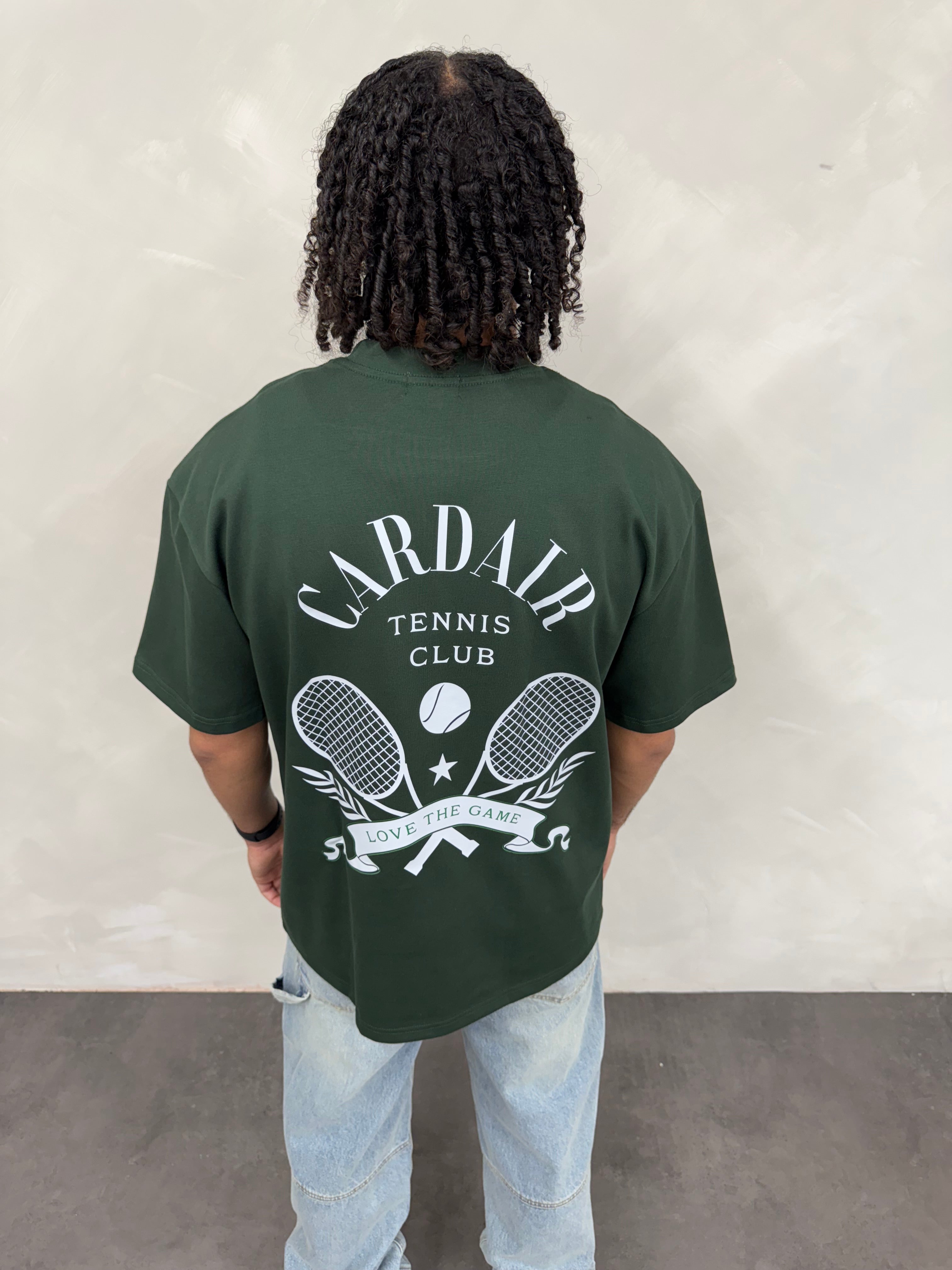 Tennis Club T Shirt - Racing Green