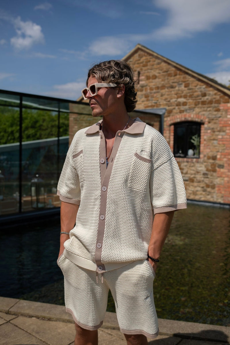 Resort Knit Shirt - Ecru