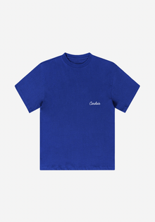 Signature T Shirt - Cobalt Blue