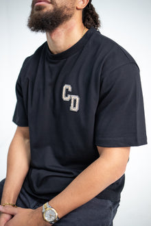 CD Logo T Shirt - Black