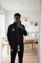 Club Emblem Track Pants - Black