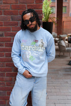 Y2K Long Sleeve T Shirt - Sky Blue