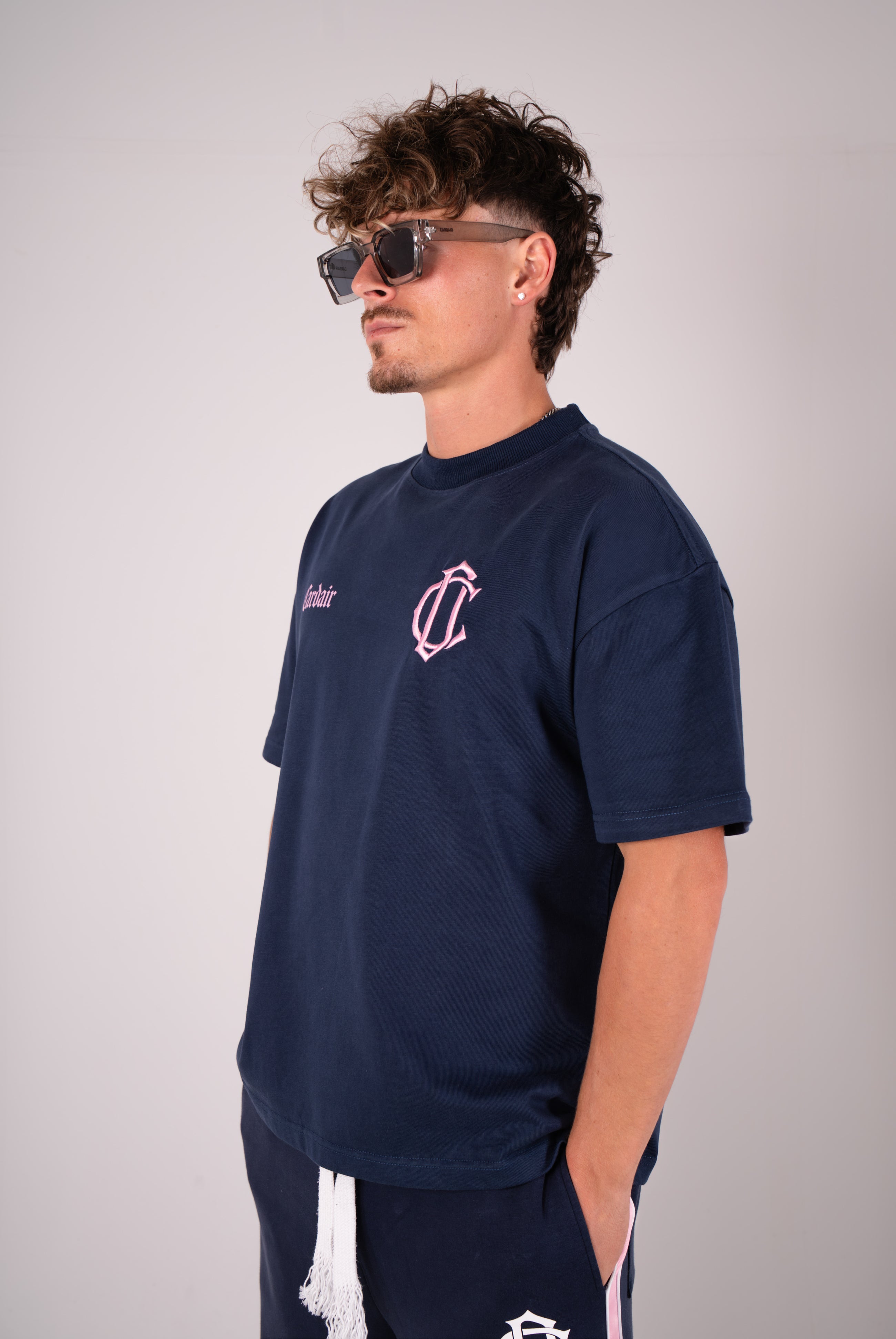 Emblem T shirt - Navy