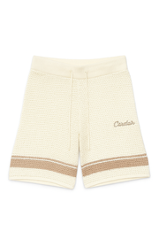 Resort Knit Shorts - Ecru