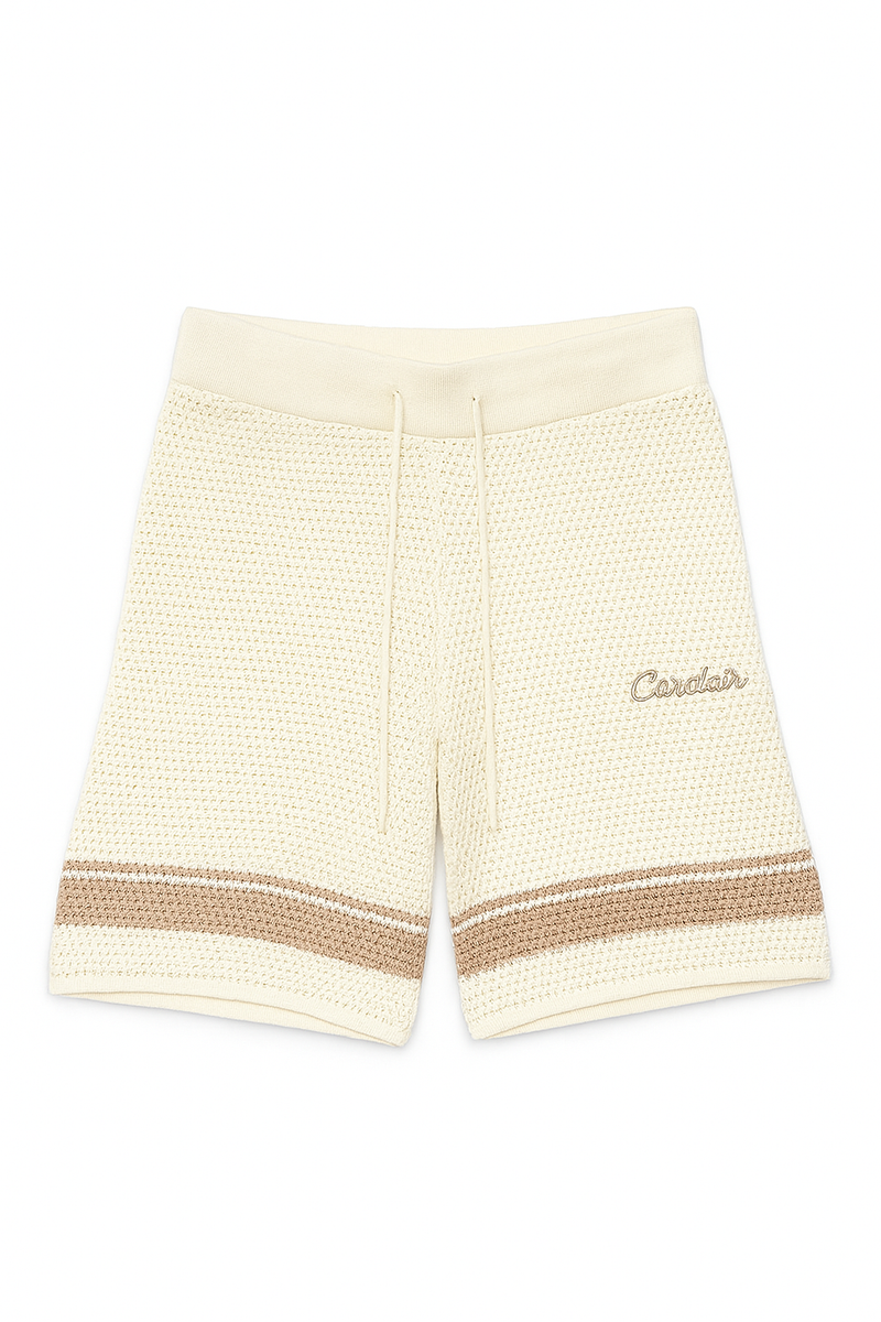 Resort Knit Shorts - Ecru
