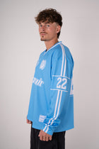 Long Sleeve Club Mesh Jersey - Sky Blue