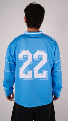 Long Sleeve Club Mesh Jersey - Sky Blue