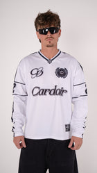 Long Sleeve Club Mesh Jersey - White