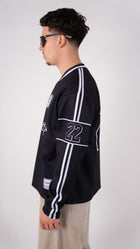 Long Sleeve Club Mesh Jersey - Black
