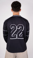 Long Sleeve Club Mesh Jersey - Black