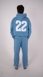 Club Jersey Hoodie - Sky Blue