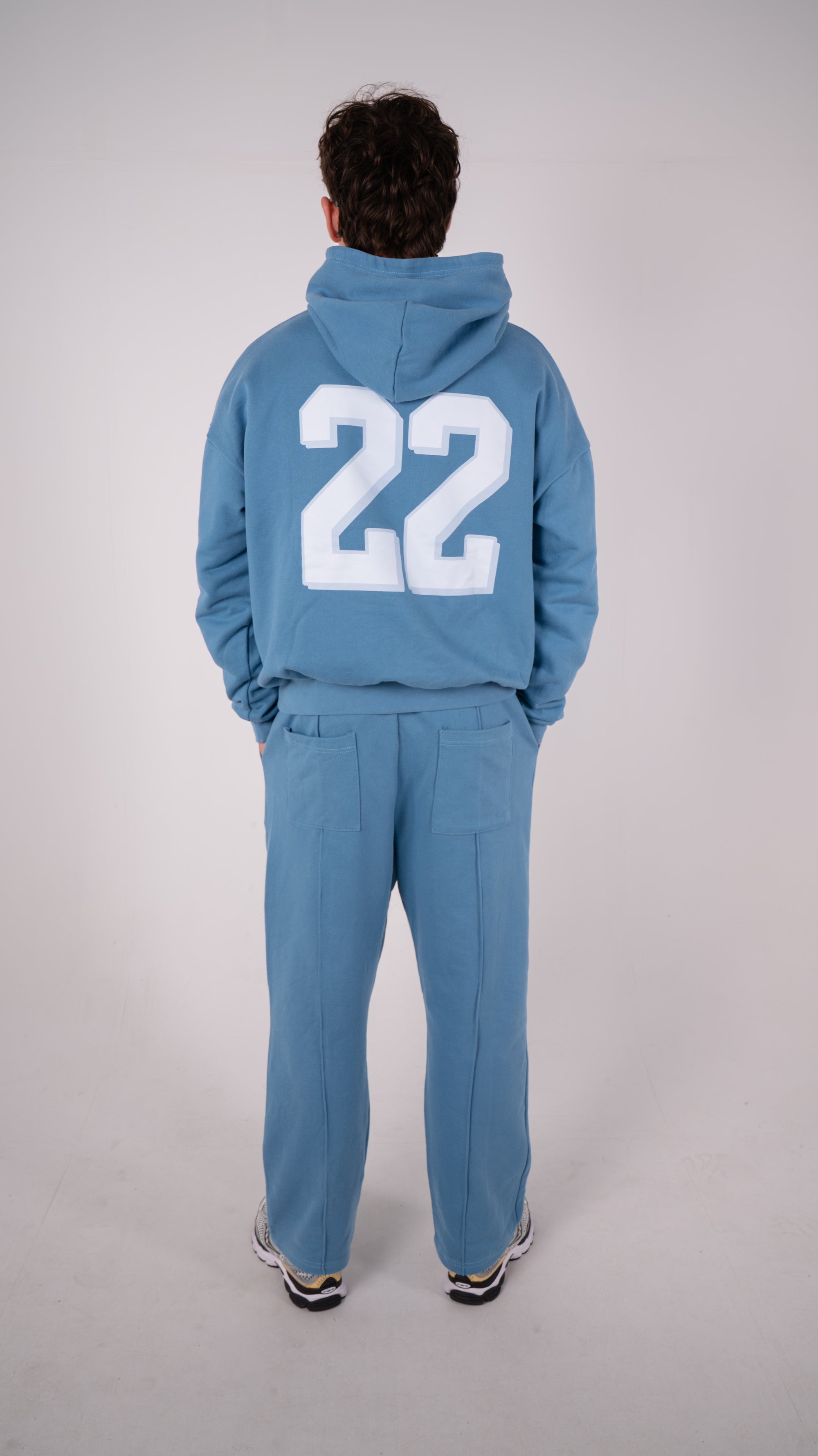 Club Jersey Hoodie - Sky Blue