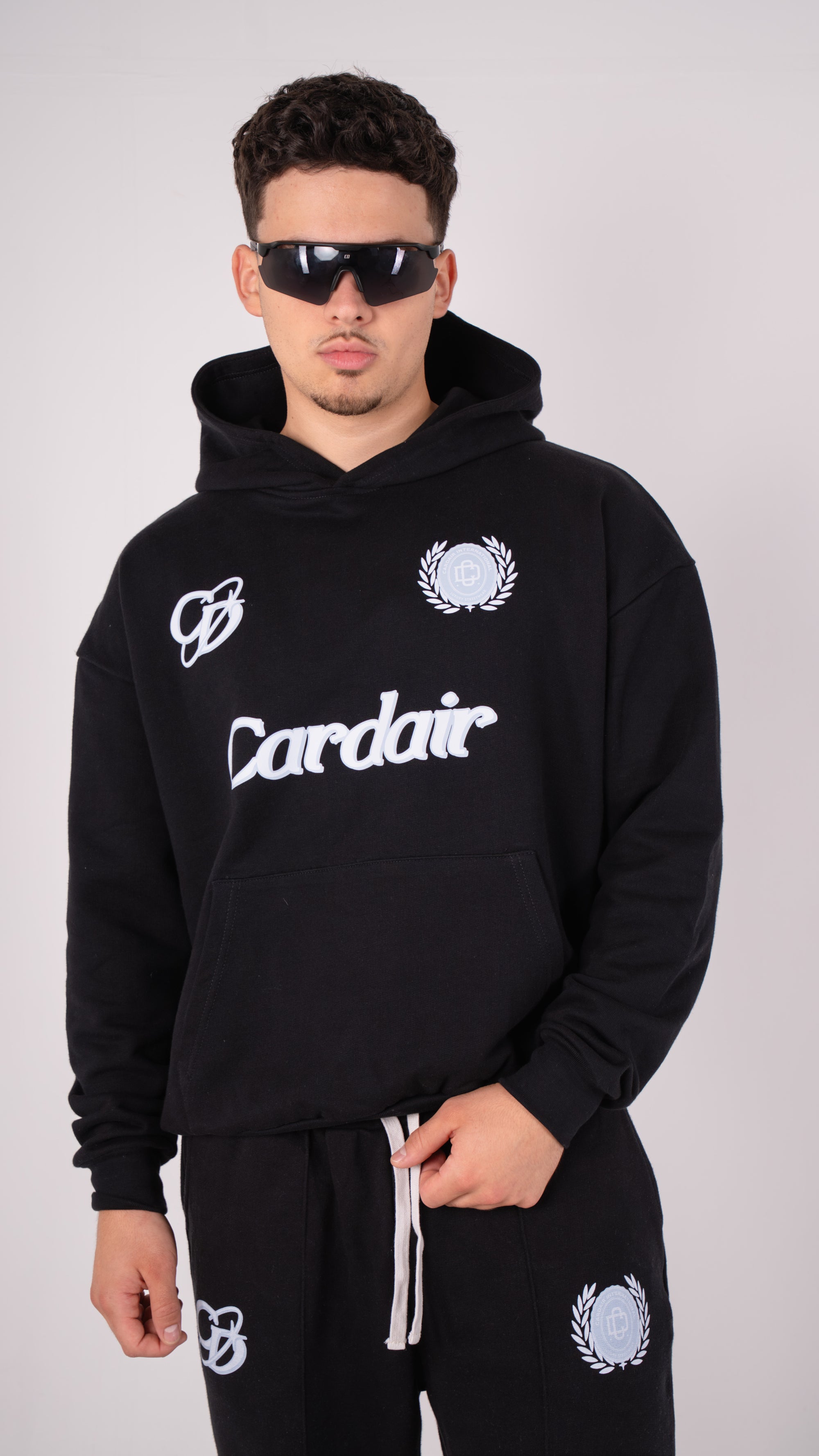 Club Jersey Hoodie - Black