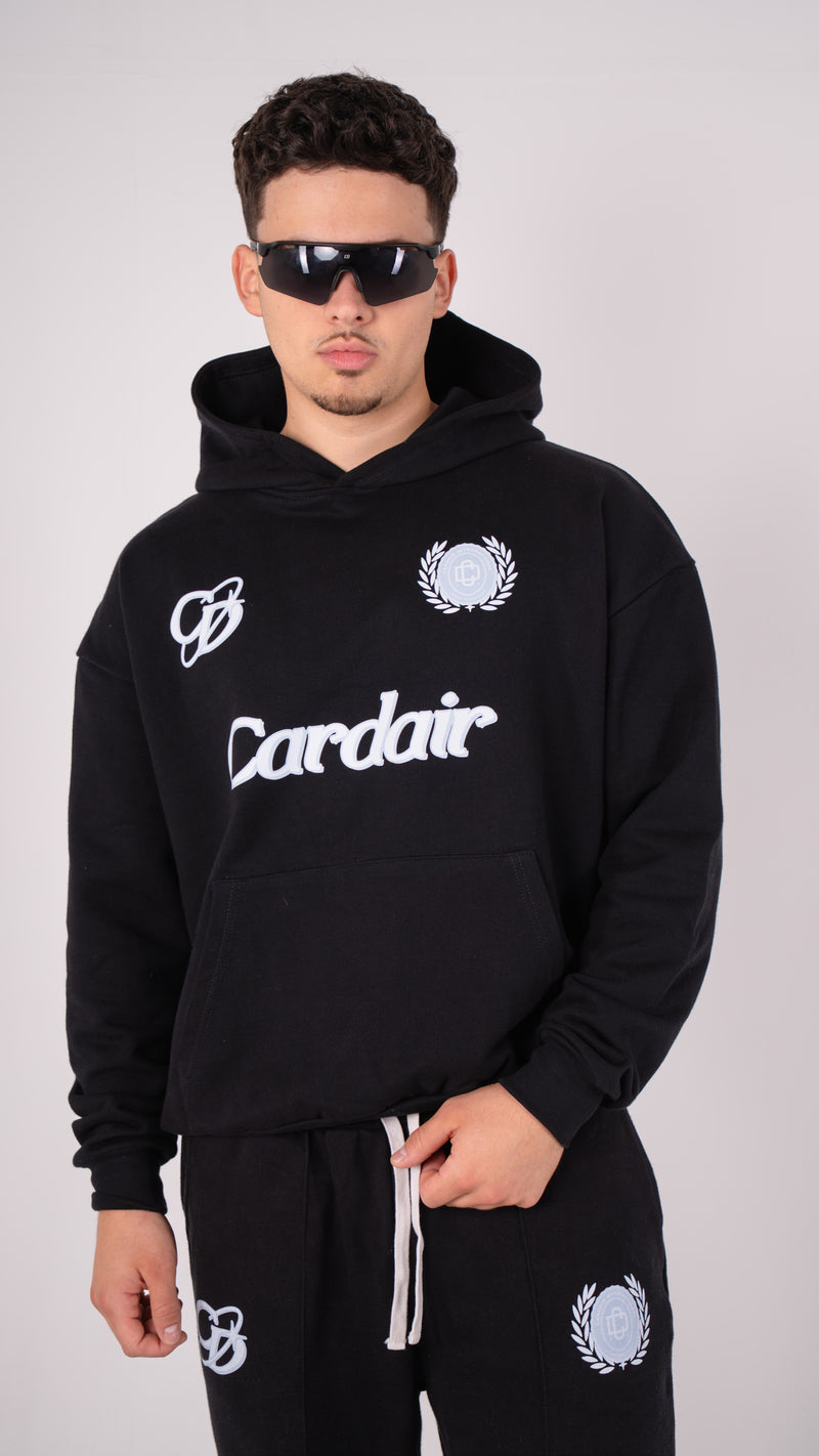 Club Jersey Hoodie - Black