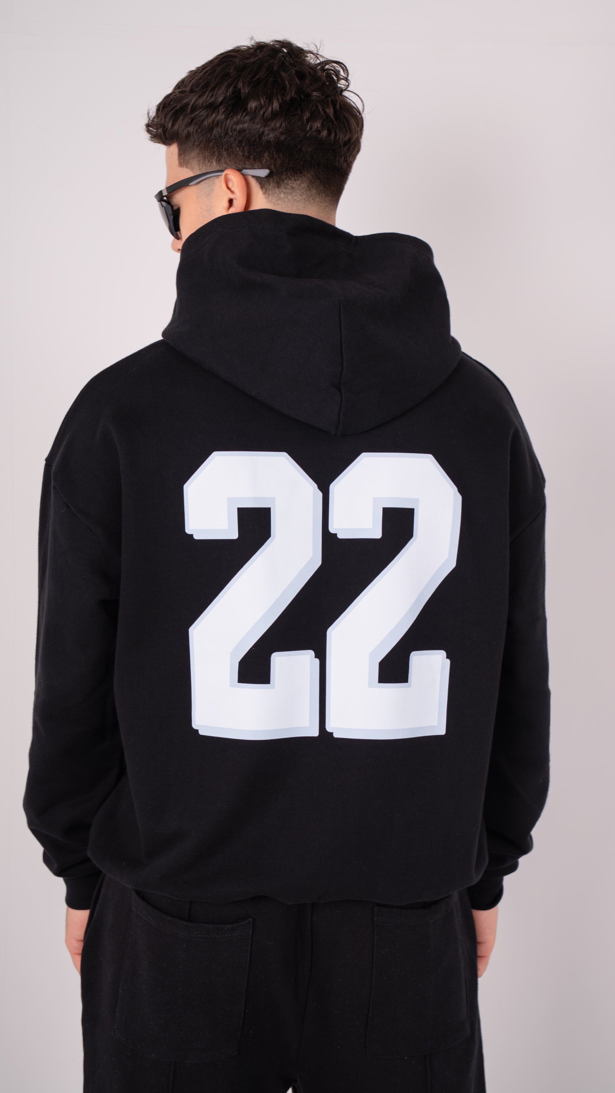 Club Jersey Hoodie - Black