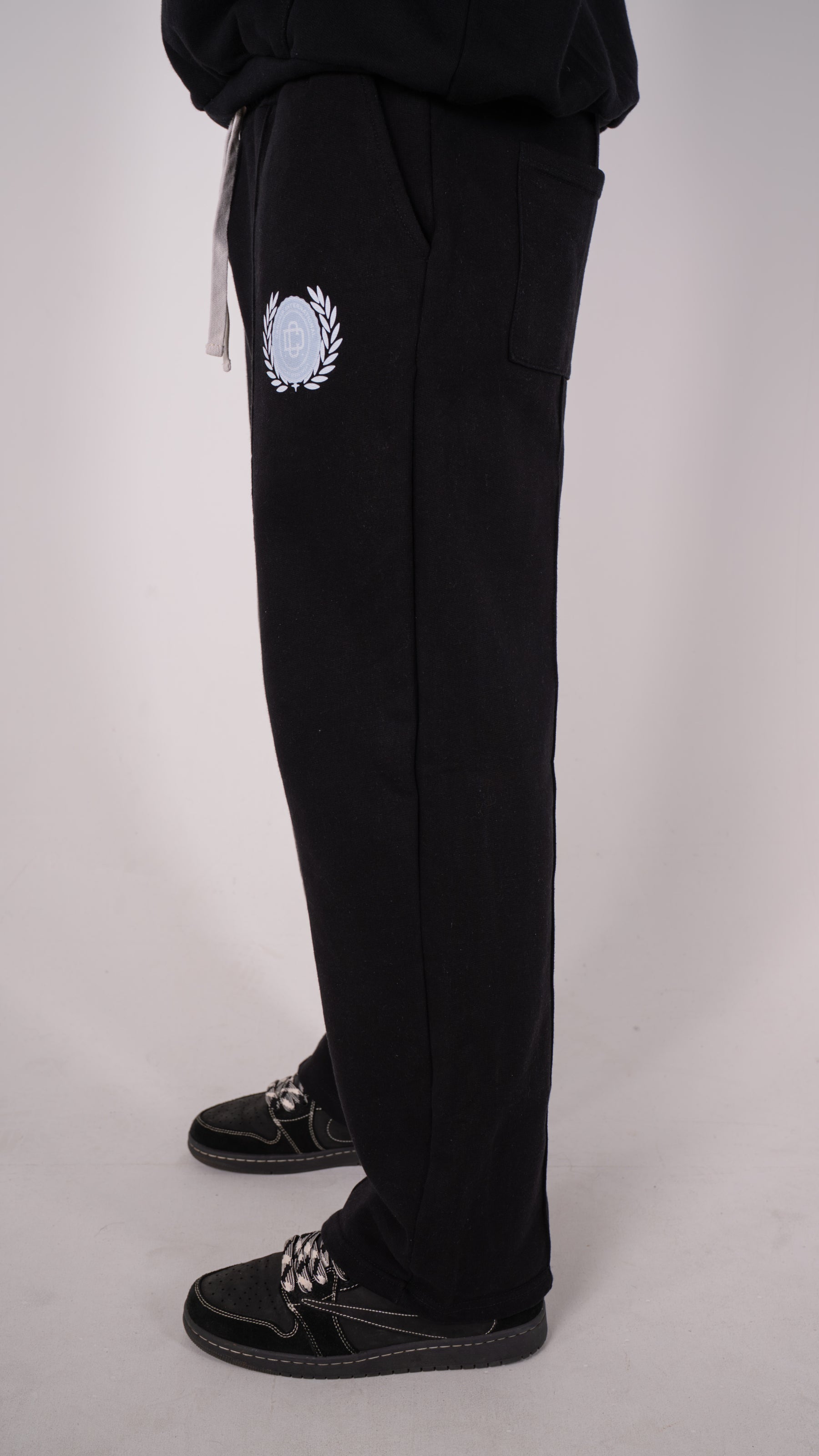 Club Jersey Sweatpants - Black
