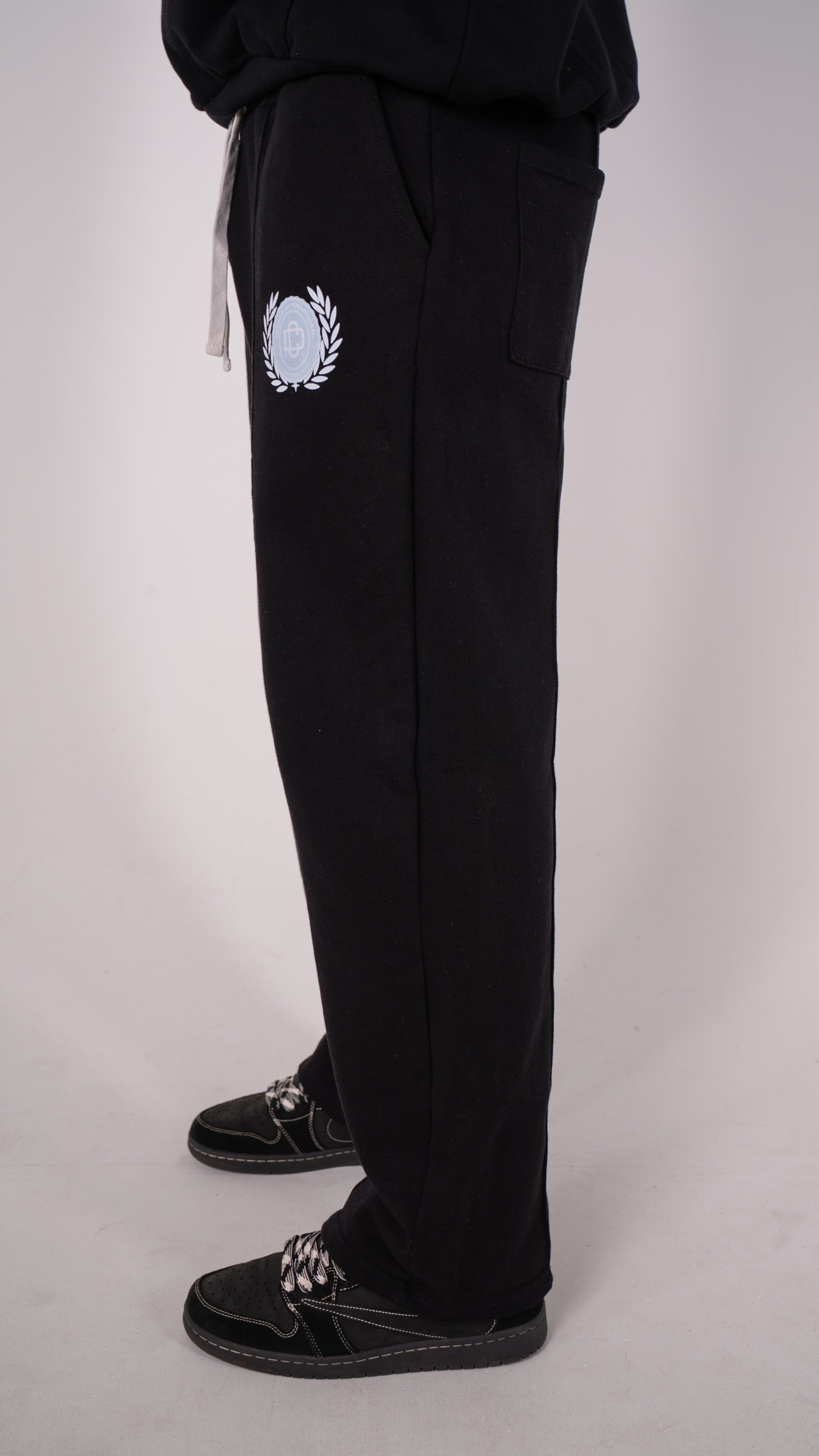 Club Jersey Sweatpants - Black