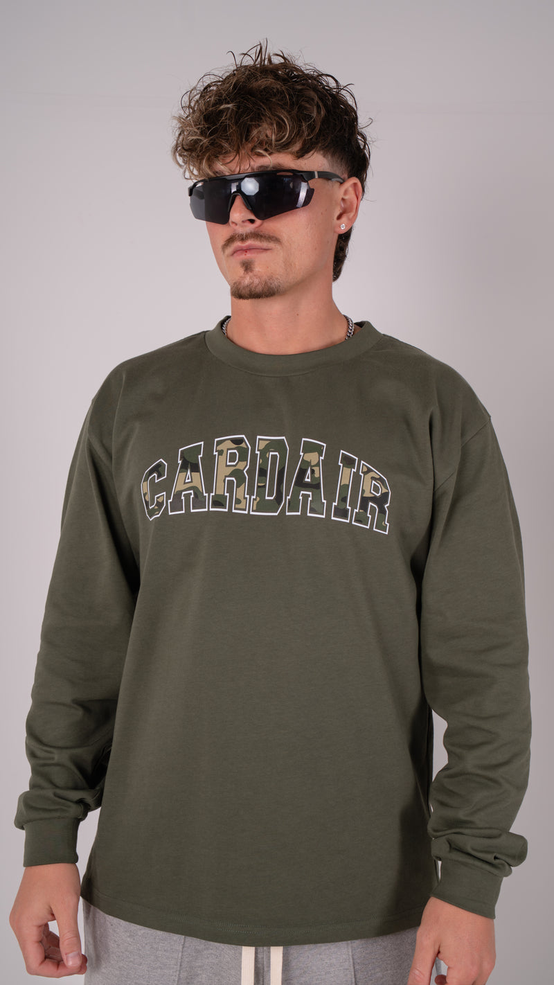 Camo Cardair Long Sleve - Khaki