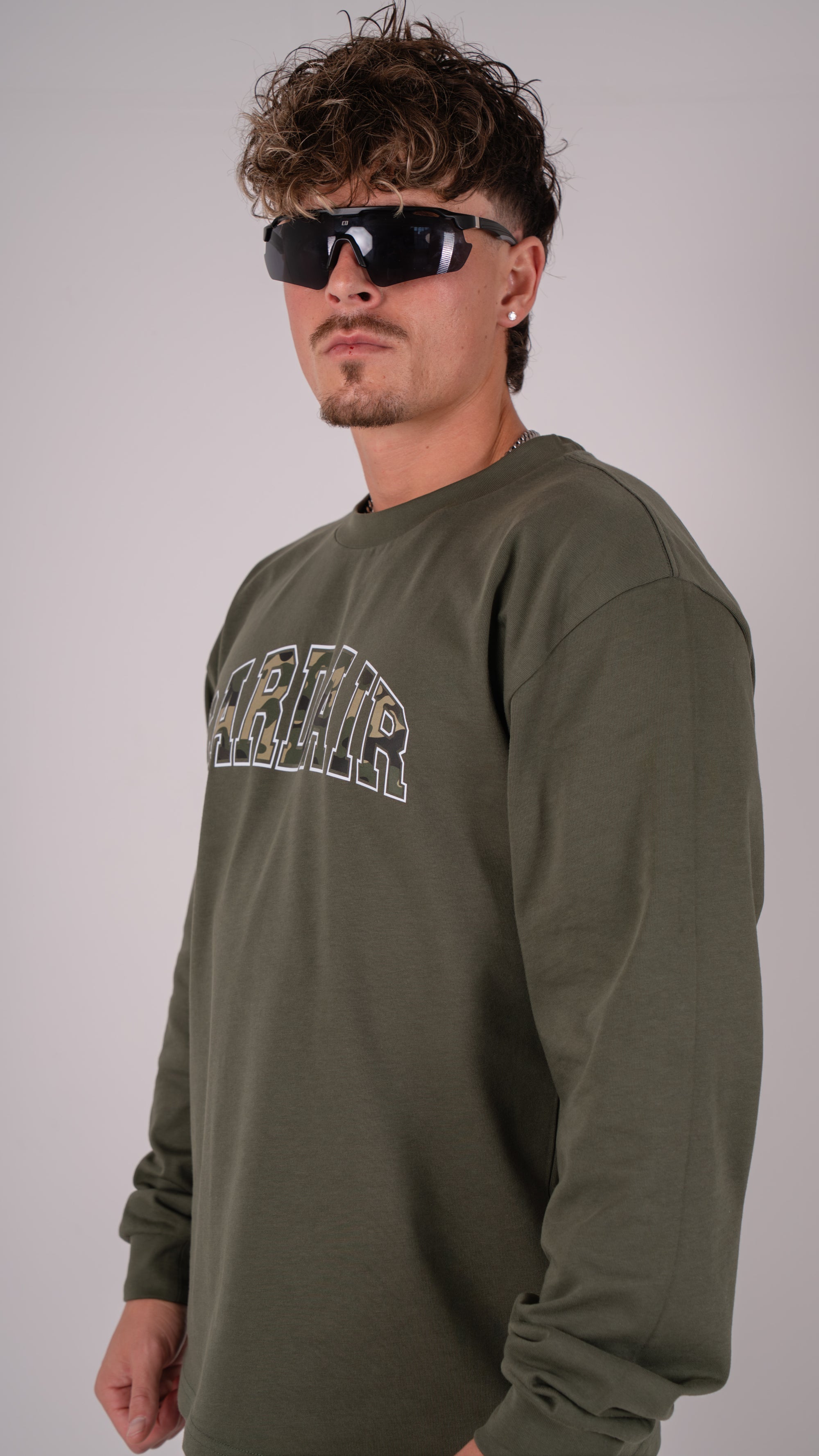 Camo Cardair Long Sleve - Khaki