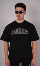 Camo Cardair T shirt - Black