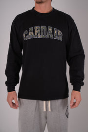 Camo Cardair Long Sleve - Black