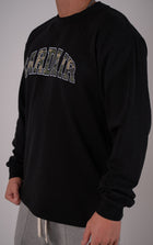 Camo Cardair Long Sleve - Black