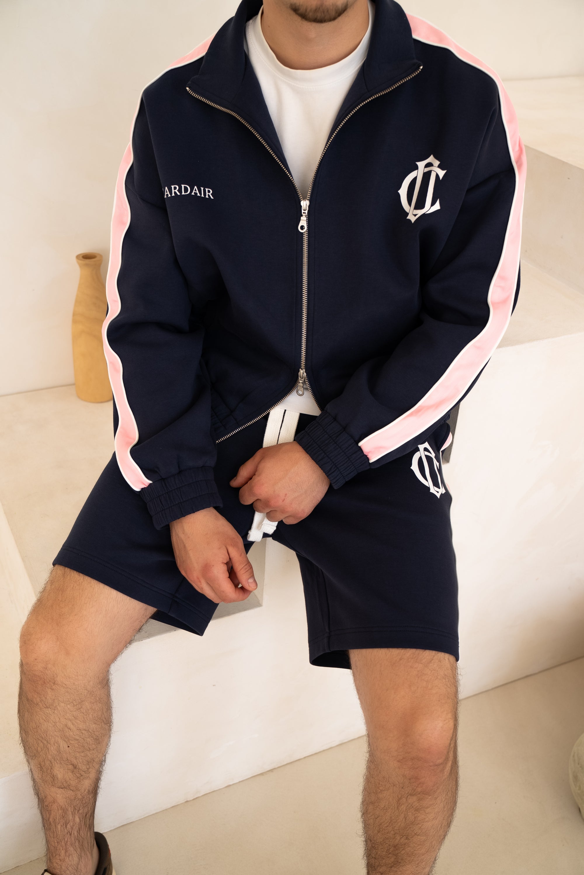Club Emblem Track Top - Navy