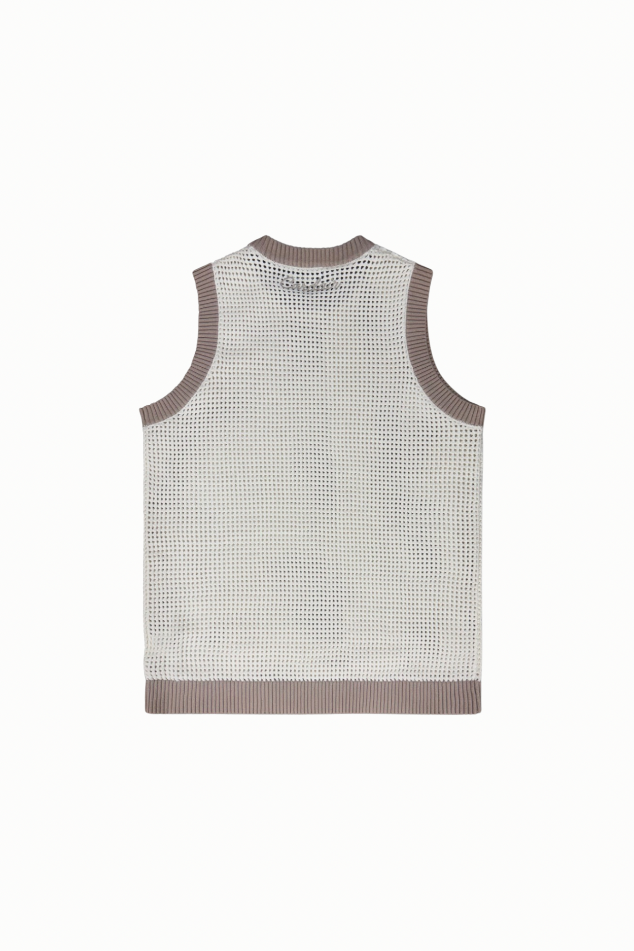 Resort Knit Vest - Ecru