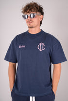 Emblem T shirt - Navy