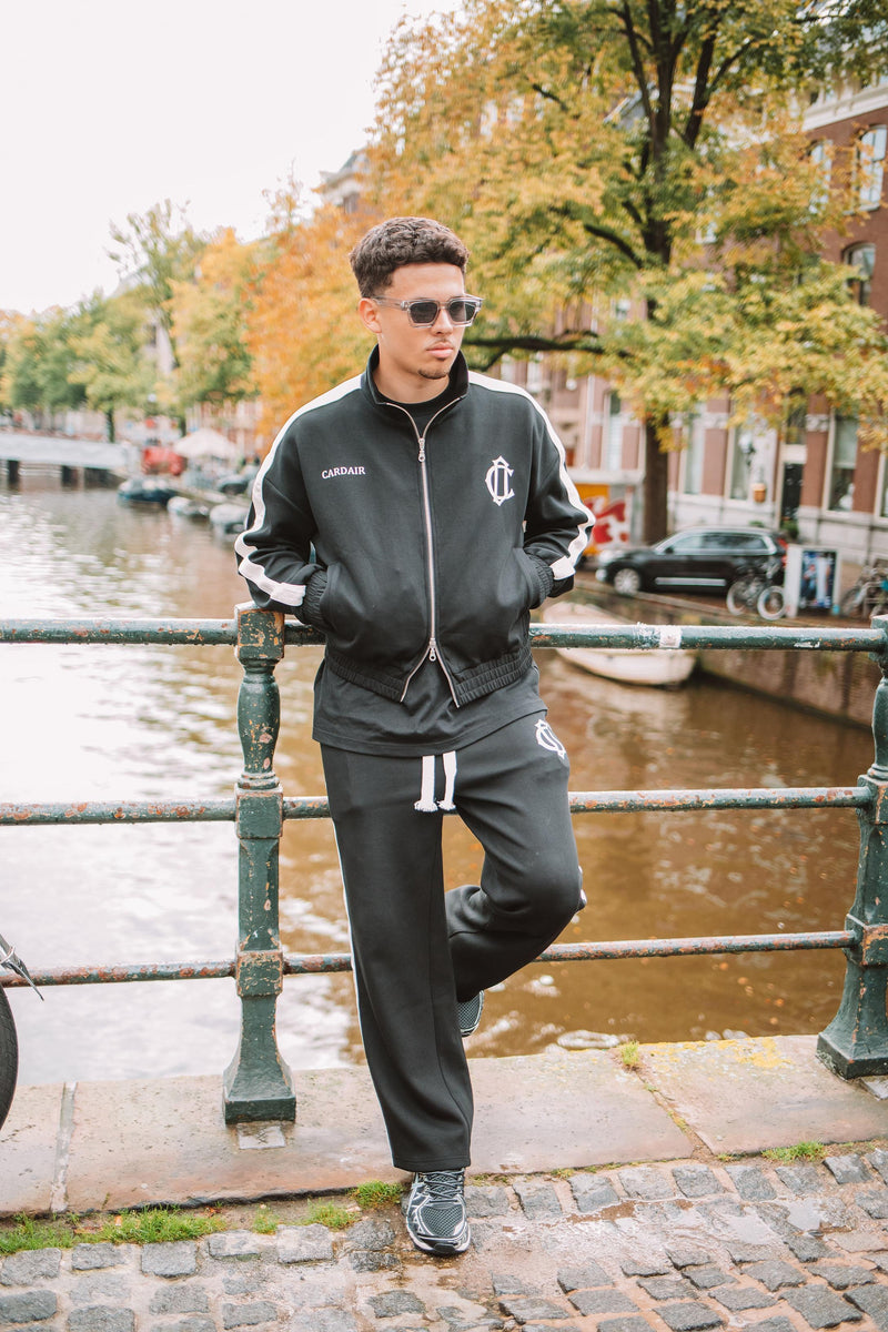 Club Emblem Track Pants - Black