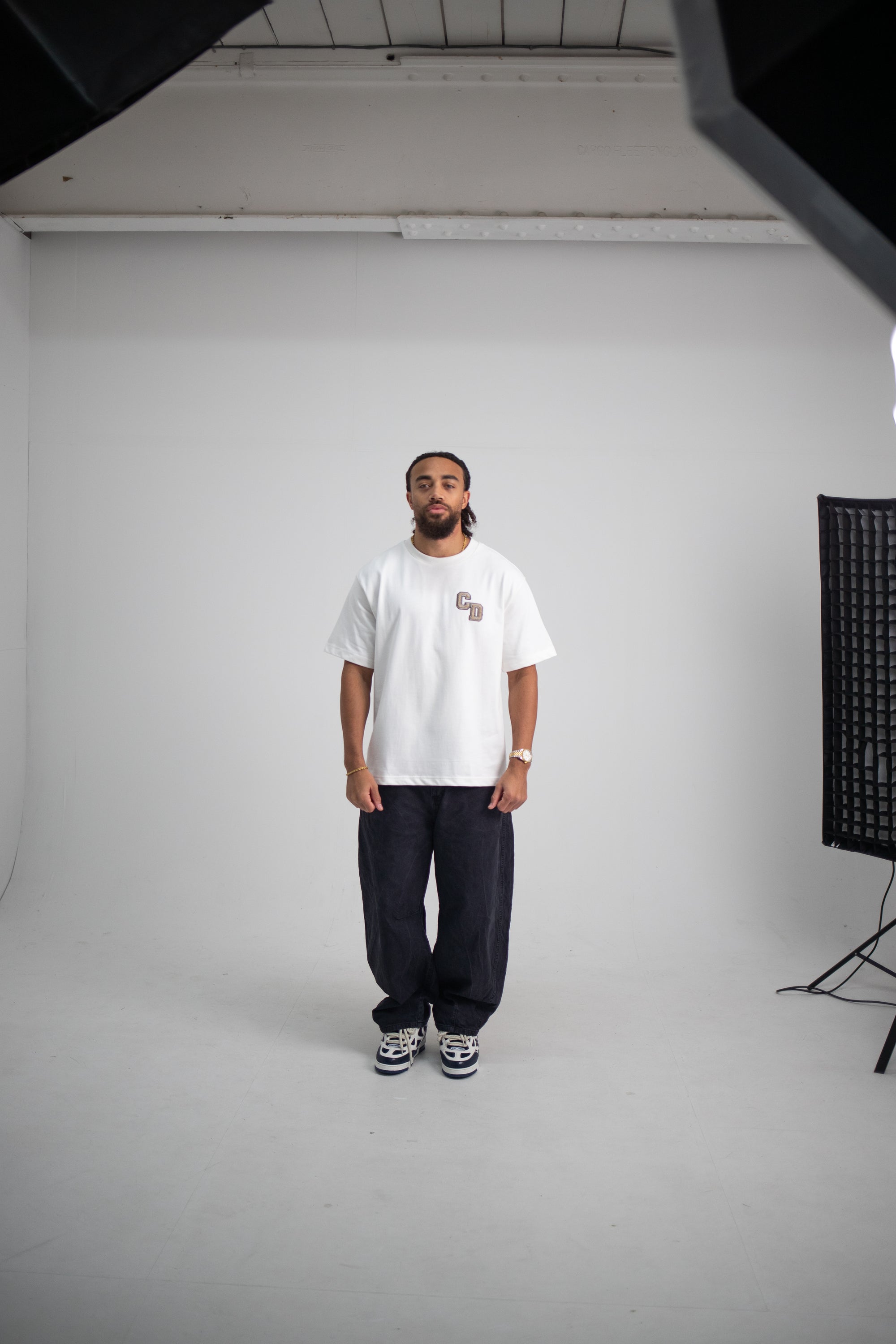 CD Logo T shirt - White