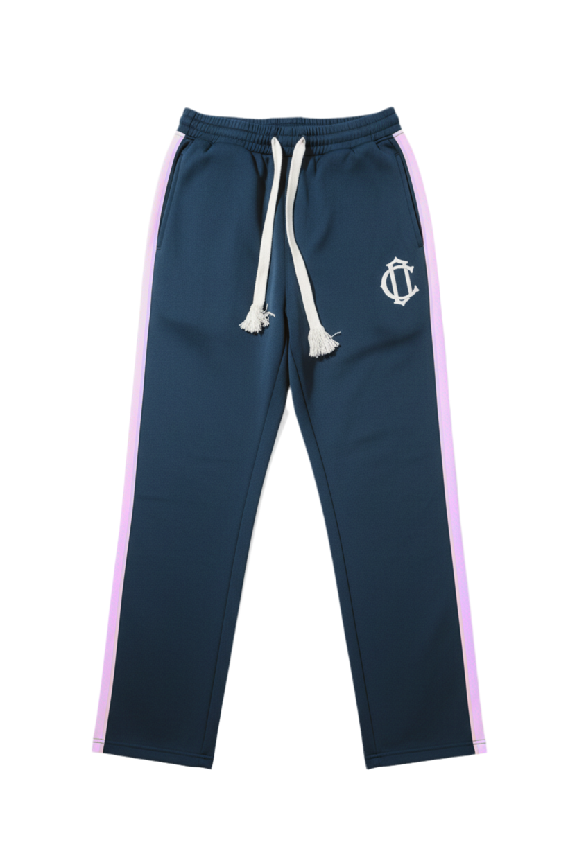 Club Emblem Track Pants - Navy
