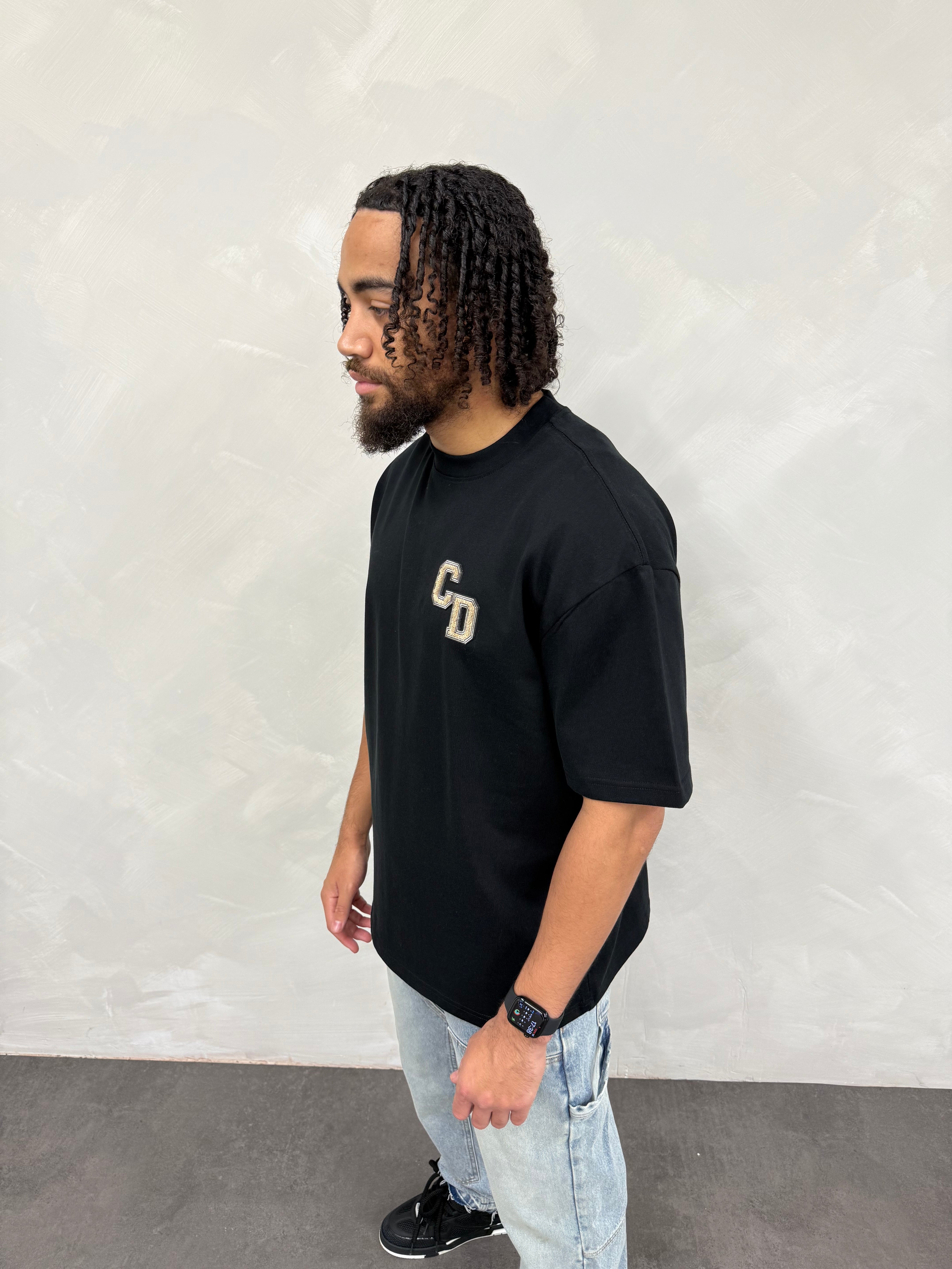 CD Logo T Shirt - Black