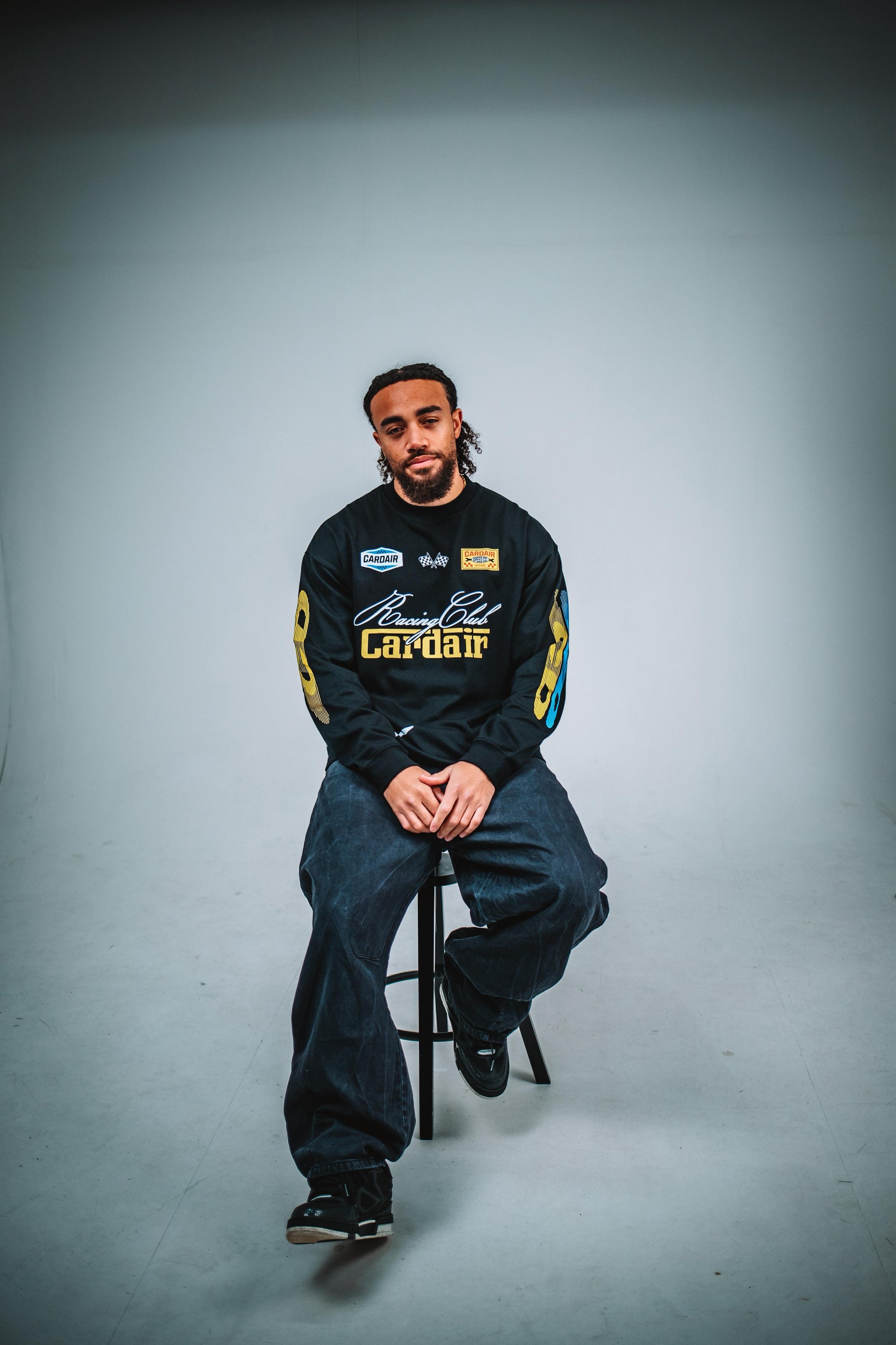 Racing Club Long Sleeve - Black