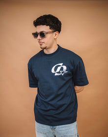 CD Star T Shirt - Navy Blue