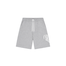 Embroidered Heart Shorts - Grey