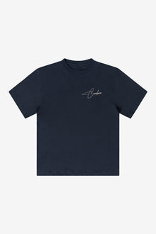 Havana Lounge T Shirt - Navy Blue