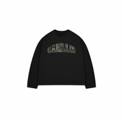 Camo Cardair Long Sleve - Black