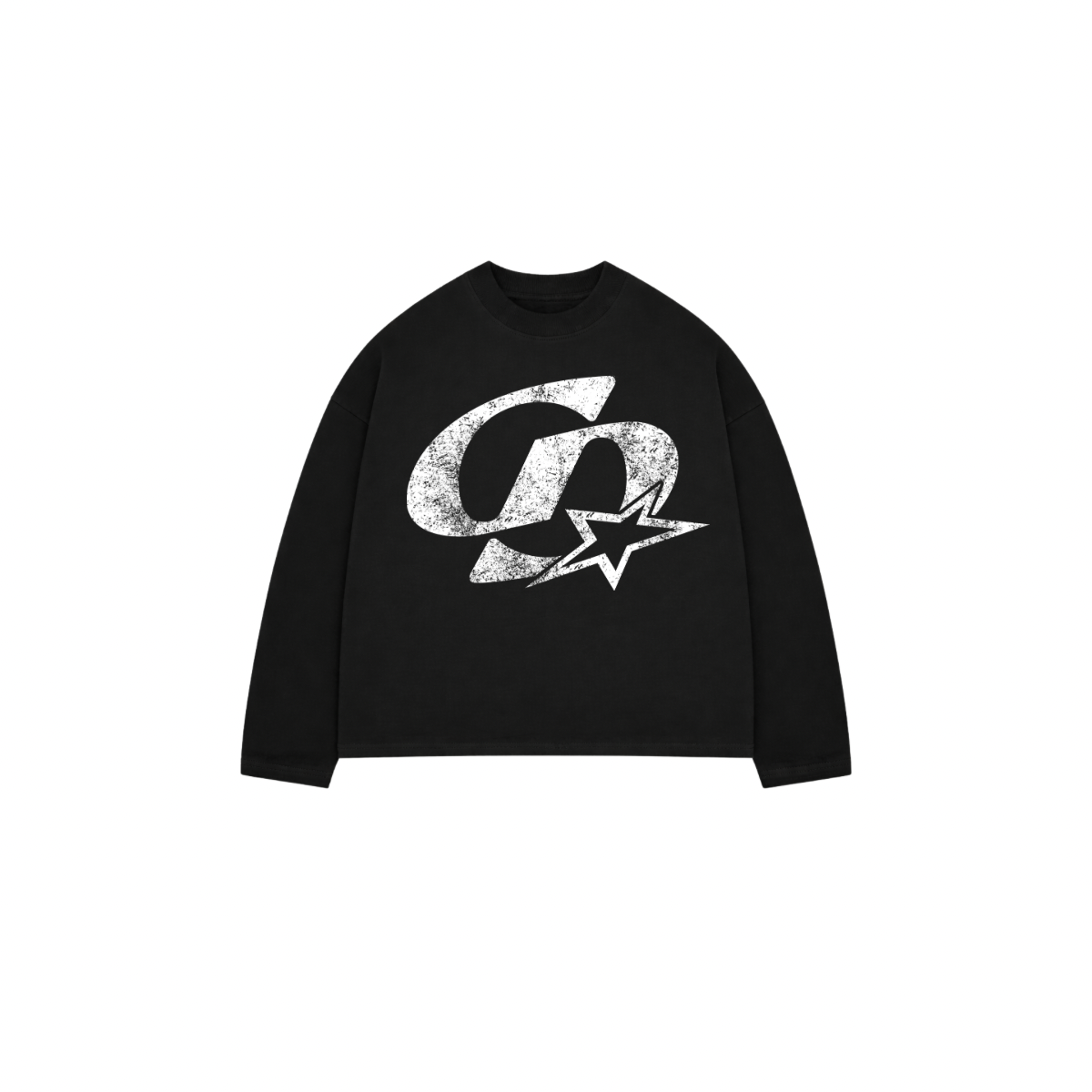CD Star Long Sleeve T Shirt - Black