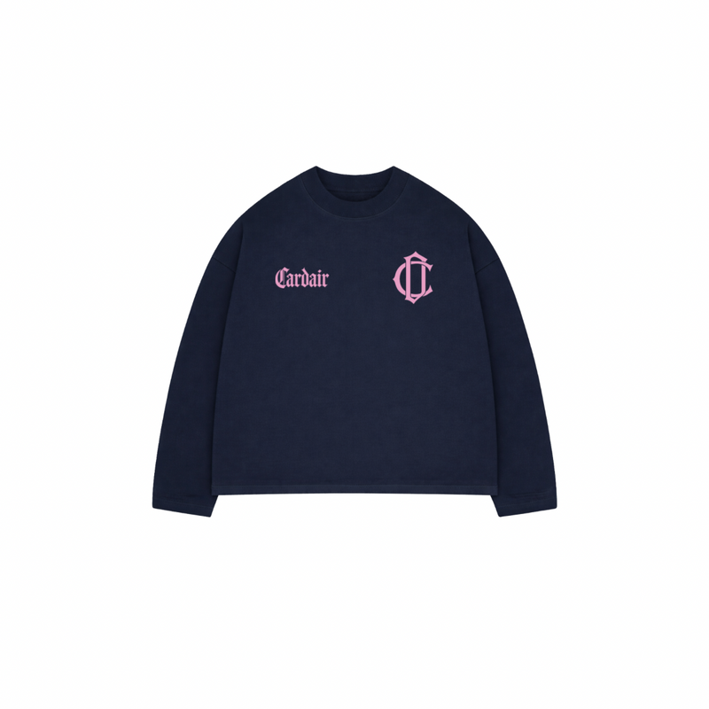 Emblem Long Sleeve - Navy