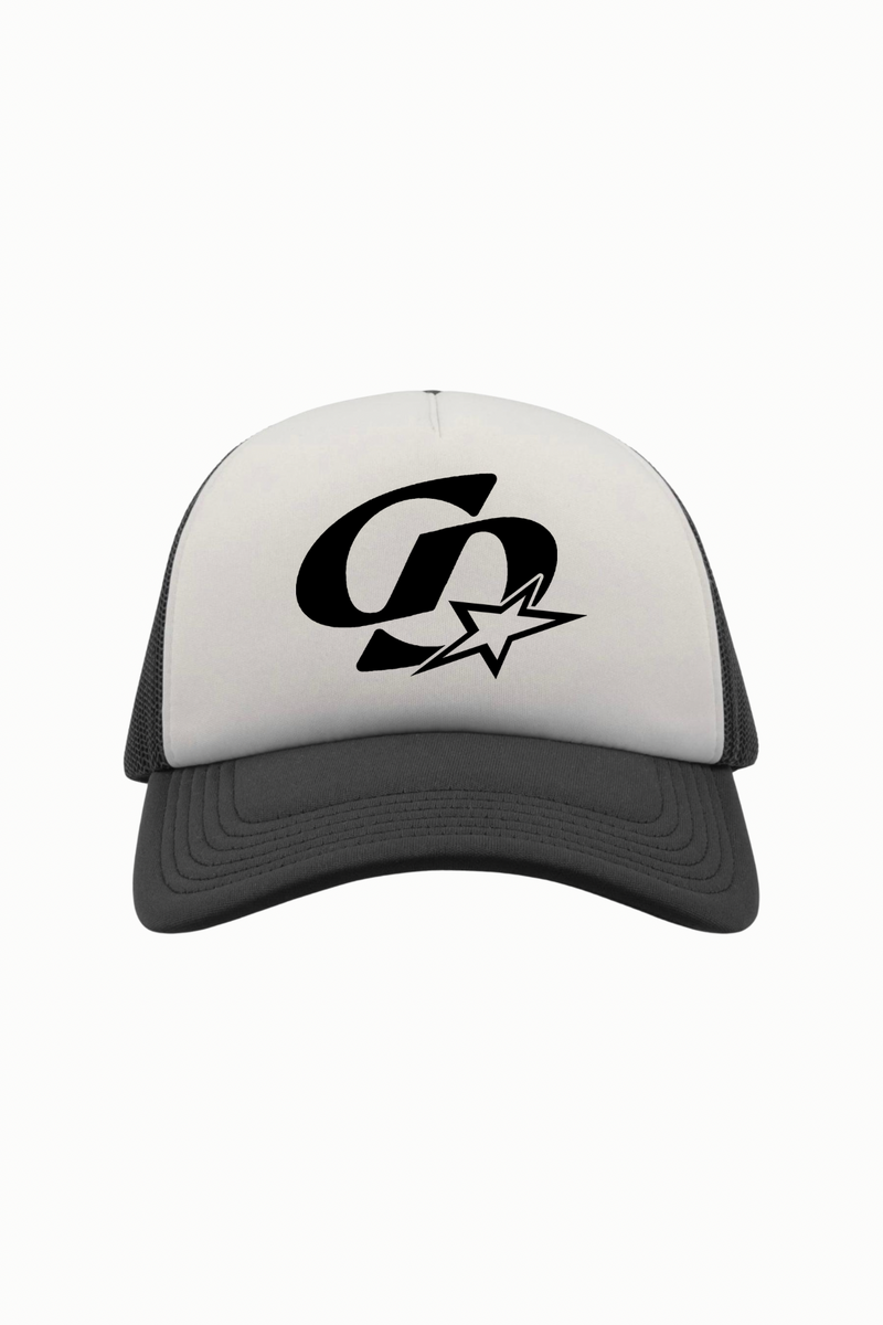 Star Mesh Trucker - Black