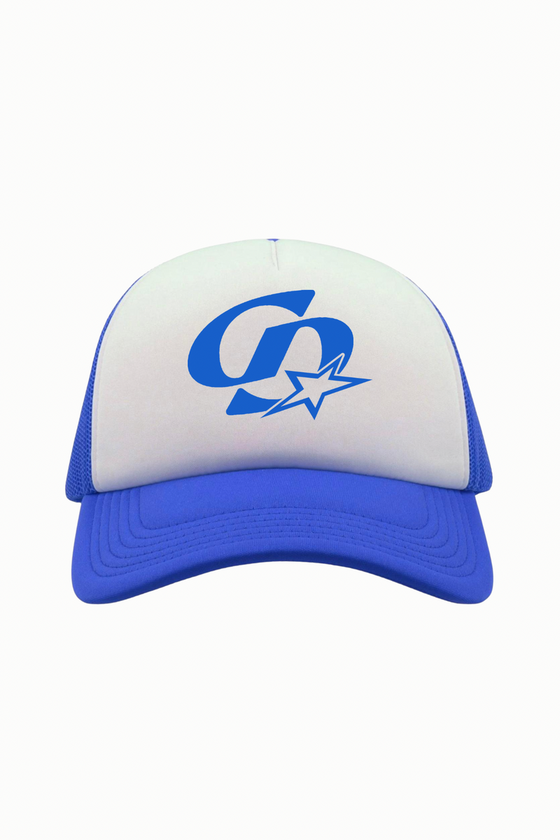 Star Mesh Trucker - Blue