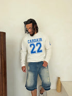 Varsity Long Sleeve T Shirt - White