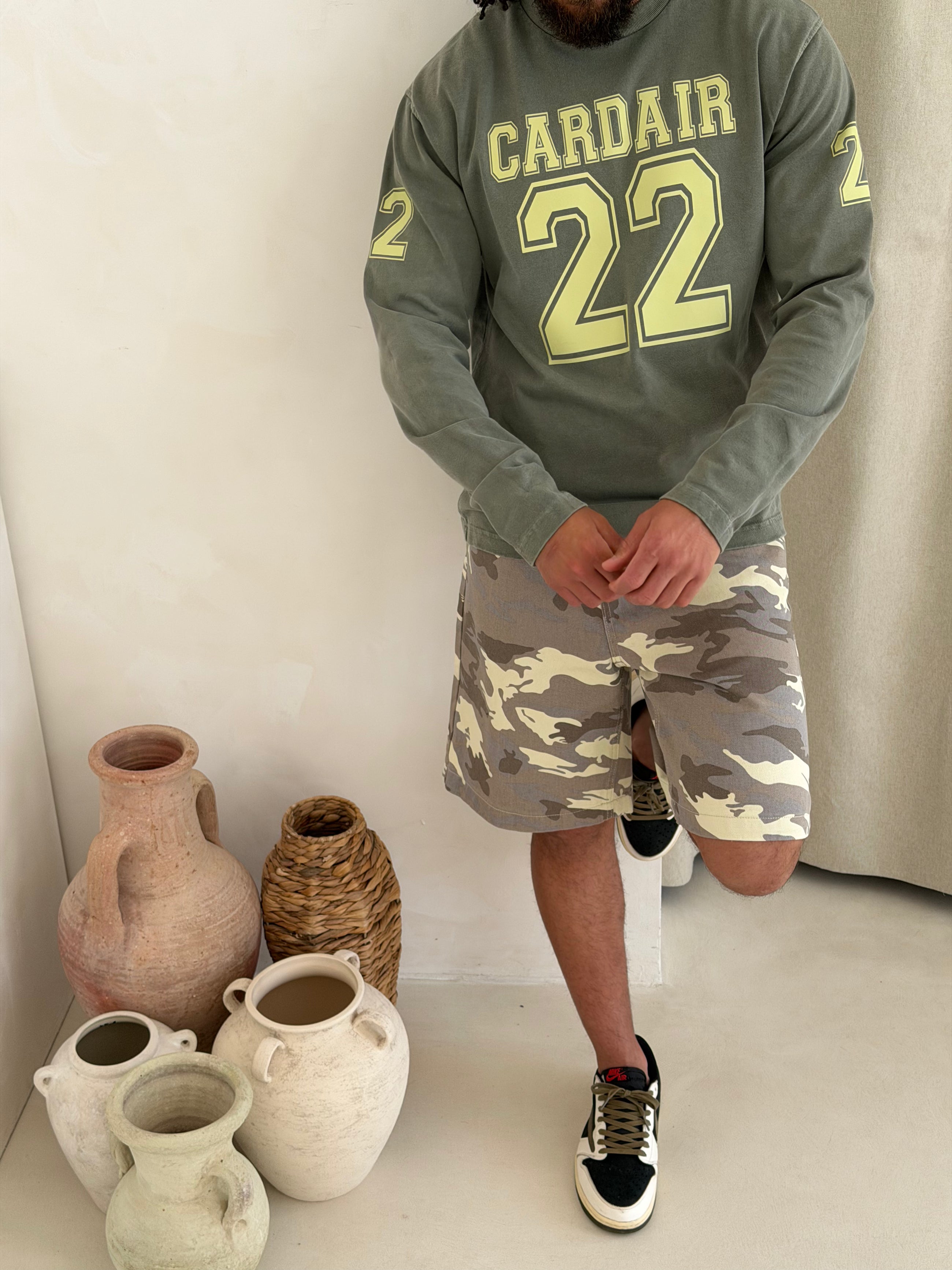 Camo Carpenter Shorts