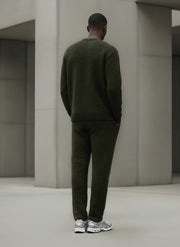 CD Logo Knit Sweater - Olive
