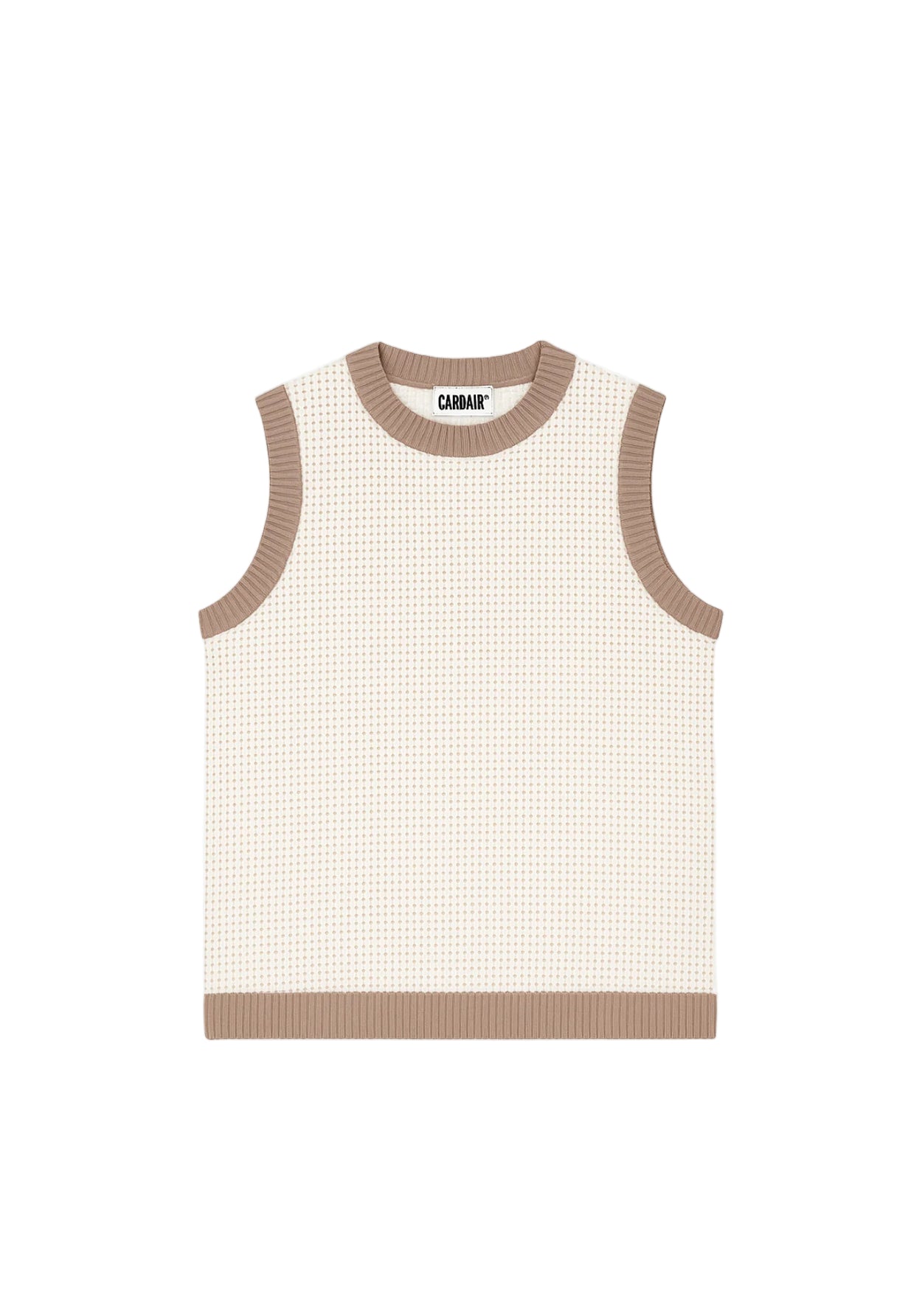 Resort Knit Vest - Ecru