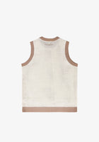 Resort Knit Vest - Ecru