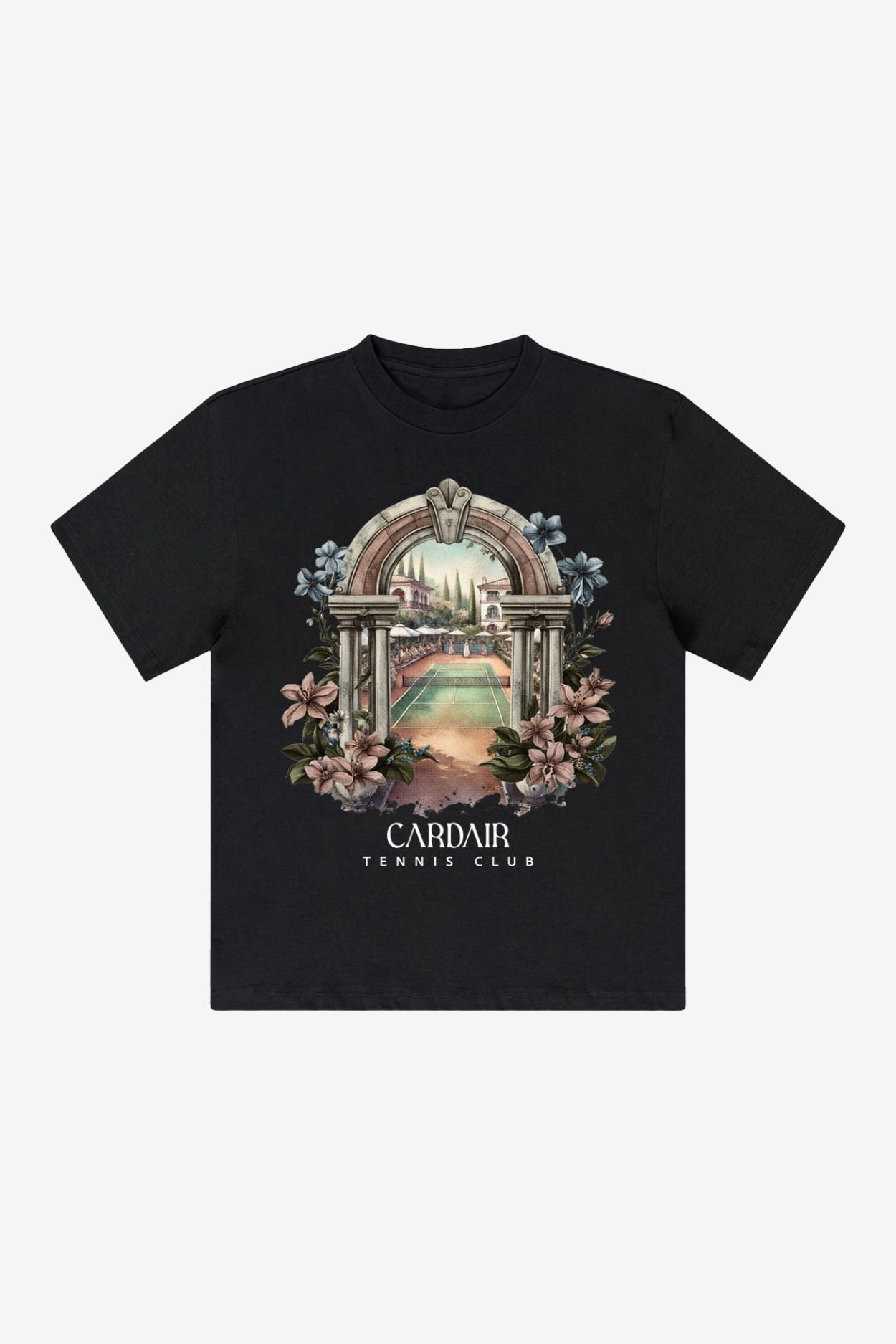 Tennis Club T Shirt - Black