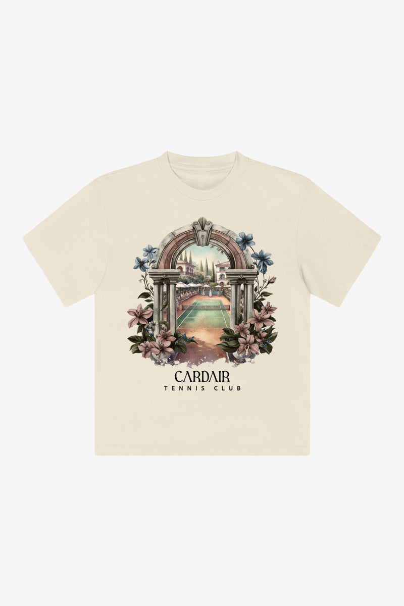 Tennis Club T Shirt - Ecru