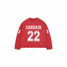 Varsity Long Sleeve T Shirt - Red